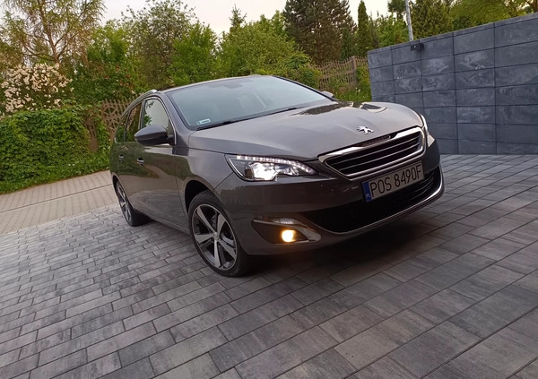 Peugeot 308 cena 44599 przebieg: 80000, rok produkcji 2016 z Jedlicze małe 742